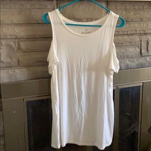 American Eagle cold shoulder tee